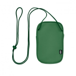 RPET cross body travel pouch