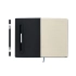 A5 notebook with phone holder
