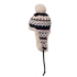 Knitted beanie with ear flap