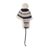 Knitted beanie with ear flap
