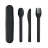 Cutlery set and case in PLA