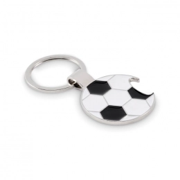 Football keyring with opener