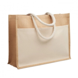 Jute shopping bag