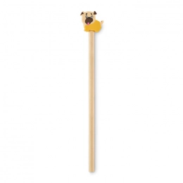 Wooden pencil in animal shape