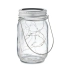 Solar mason jar outdoor lamp