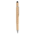 Spirit level pen in bamboo