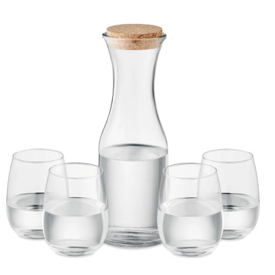 
                                                Set of recycled glass drink
                                                
