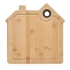 Bamboo house cutting board