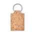 Rectangular cork key ring Rectangular cork key ring