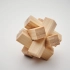 Bamboo brain teaser star shape