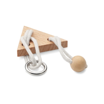 
                                                Wooden brain teaser triangle
                                                