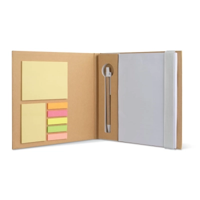 
                                                Notebook with memo set and pen
                                                