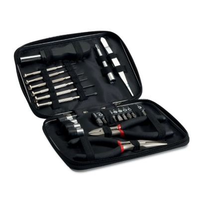 
                                                26 pcs tool in aluminium case
                                                