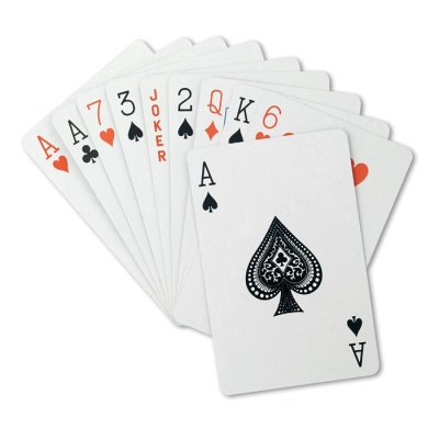 
                                            Playing cards in pp case
                                            