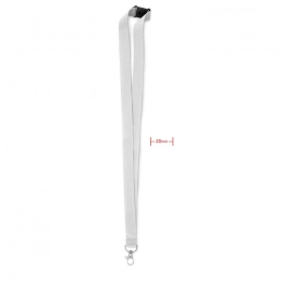 Lanyard with carabiner and clasp