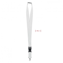 Lanyard with metal carabiner