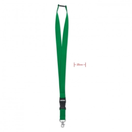 Lanyard with metal carabiner