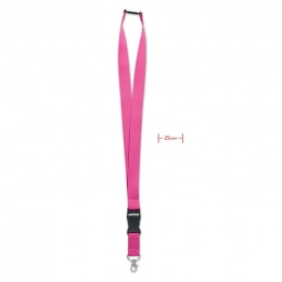 Lanyard with metal carabiner