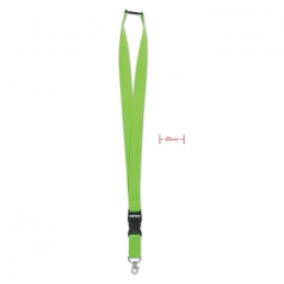 Lanyard with metal carabiner