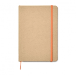 A5 notebook made of cardboard