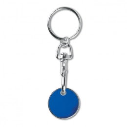 Euro coin keychain