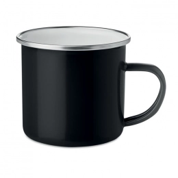 Enamel metal mug