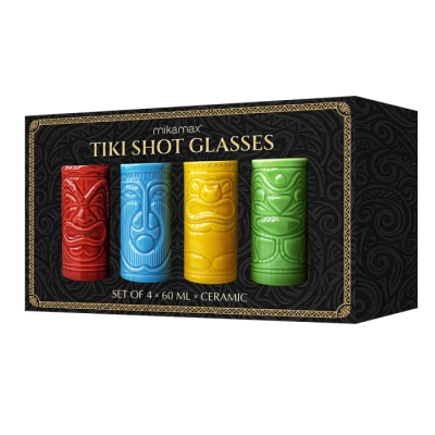 
                                                Tiki Shot Glasses
                                                
