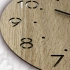 Деревянные настенные часы Dotted Деревянные настенные часы Dotted