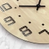 Деревянные настенные часы Pixel Деревянные настенные часы Pixel