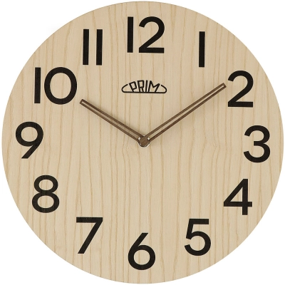
                                            The PRIM Genuine Veneer wall clock
                                            