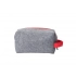 Cosmetic bag made of RPET felt with Cosmetic bag made of RPET felt with
