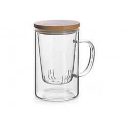 Glass teapot with infuser 