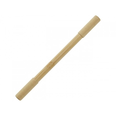 
                                                Bamboo ballpoint pen and 