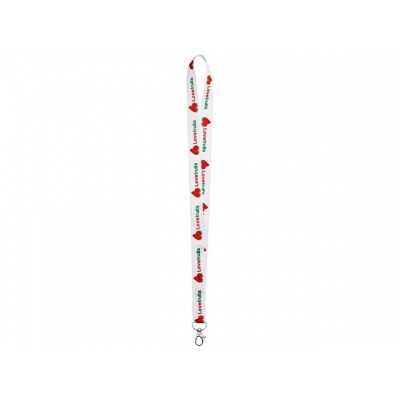 
                                                A lanyard for sublimation with a carbine
                                                