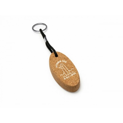 
                                            YATE natural cork keychain-float
                                            
