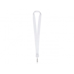 Sublimation lanyard with retractor, 2.5 cm