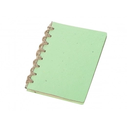 A6 notebook with paper pencil and mixed flower seeds