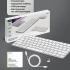 Беспроводная клавиатура Air Keyboard для MAC, Windows, 500 мАч, алюминий