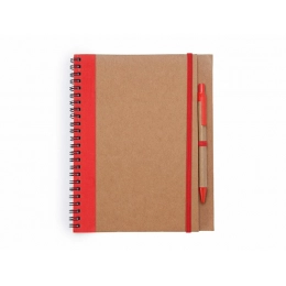 A5+ ALANI notebook with a ballpoint pen.