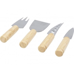 Bamboo cheese set 