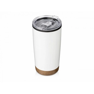 
                                            Thermos mug with a cork base 