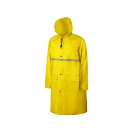 Raincoat with reflective tape 