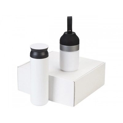 
                                                Gift set of a thermos and a flask 