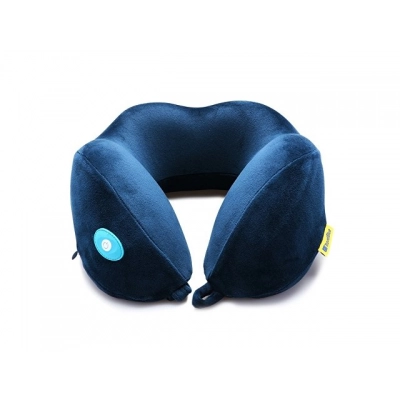 
                                            Travel pillow with built-in massager 