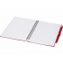 Set of a notebook and a plastic ballpoint pen 