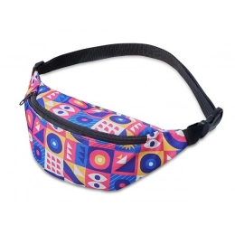 Belt bag with full-color printing option.
