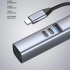 USB-хаб 7 в 1 USB-C - USB-A3.0 + 2хUSB-C + USB-C PD100Вт + HDMI + SD + microSD