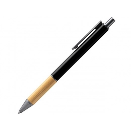 PENTA metal ballpoint pen with bamboo insert.