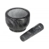 Marble mortar with pestle 