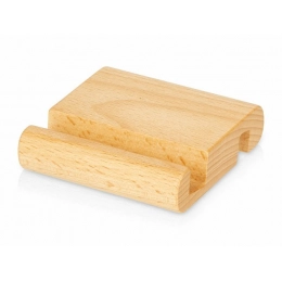 Smartphone stand made of beech wood 